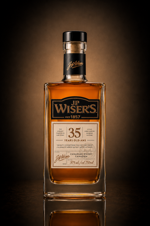 J.P. Wisers - Canadian Whisky - 35 Years - 750 ml