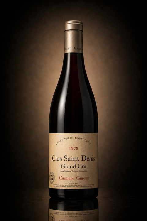 Camille Giroud - Clos Saint Denis Grand Cru - 1978 - 750 ml