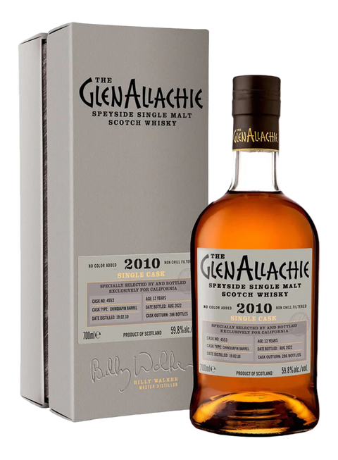 Glenallachie - Single Malt Scotch Whisky Single Cask 12 Years 59.6% 2010 - 700 ml