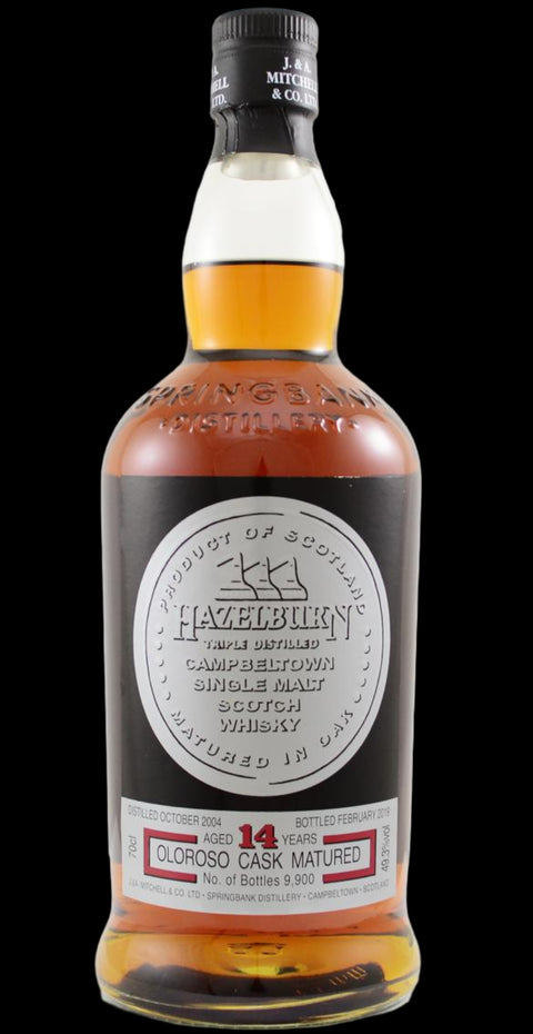 Hazelburn - Single Malt Scotch Whisky - 14 Years Oloroso 49.3% - 2004 - 700 ml