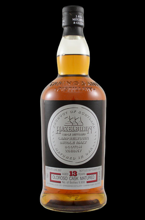 Hazelburn - Single Malt Scotch Whiskey - 13 Years Oloroso 50.3% - 2007 - 700 ml
