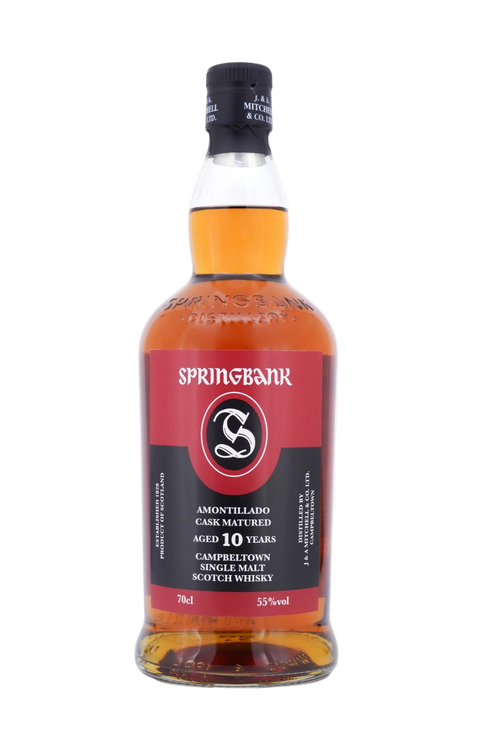 Springbank - Single Malt Scotch Whisky - 10 Years Amontillado Cask Matured 55% - 2014 - 700 ml