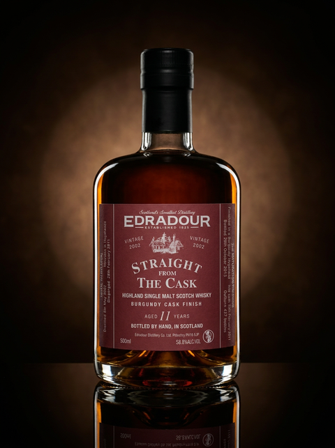 Edradour - Single Malt Scotch Whisky - Straight from The Cask 11 years Burgundy Cask - 500 ml