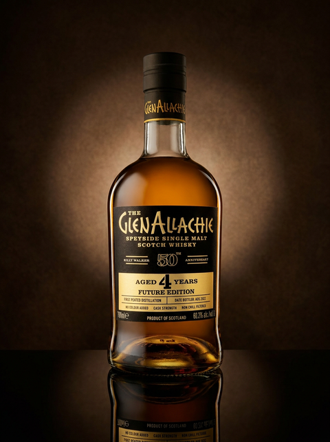 Glenallachie - Single Malt Scotch Whisky - 4 Years Future Edition Billy Walker 50th Anniversary - N.M. - 700 ml
