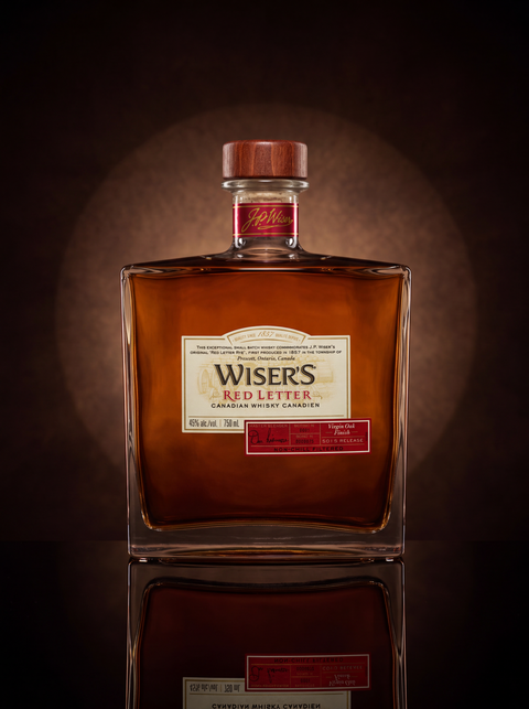 J.P. Wiser's - Blended Canadian Whisky - 150th Anniversary Red Letter - 2013 - 750 ml