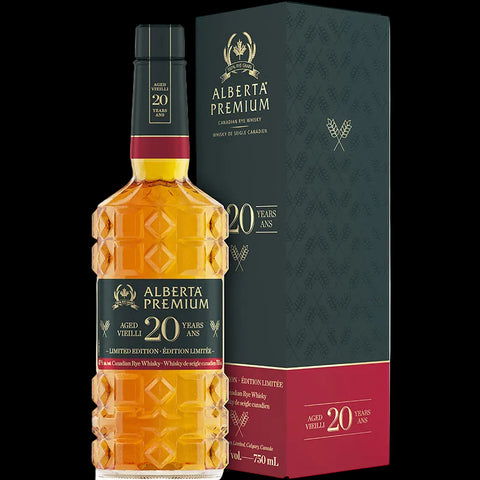 Alberta Premium - Canadian Rye Whisky - 20 Years Limited Edition - 750 ml