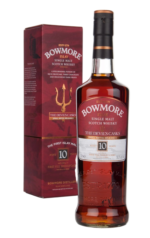 Bowmore - Single Malt Scotch Whisky - 10 Years Devil's Cask Small Batch 1 56.7% - 700 ml