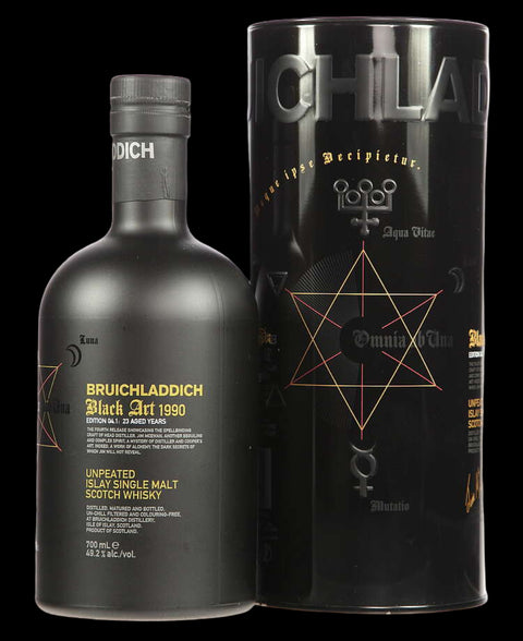 Bruichladdich - Single Malt Scotch Whisky - 23 Years Black Art 4.1 49.2% 1990 - 700 ml