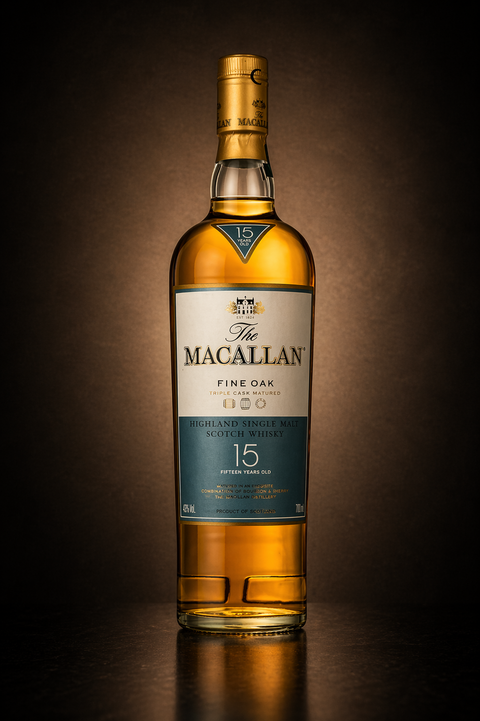 The Macallan - 15 Years Fine Oak - Triple cask Mature - 750 ml