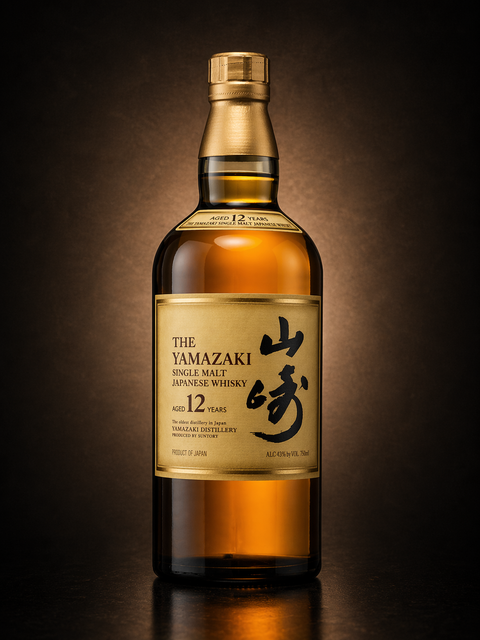 The Yamazaki - Single Malt Japanese Whisky - 12 Years Old - 700 ml