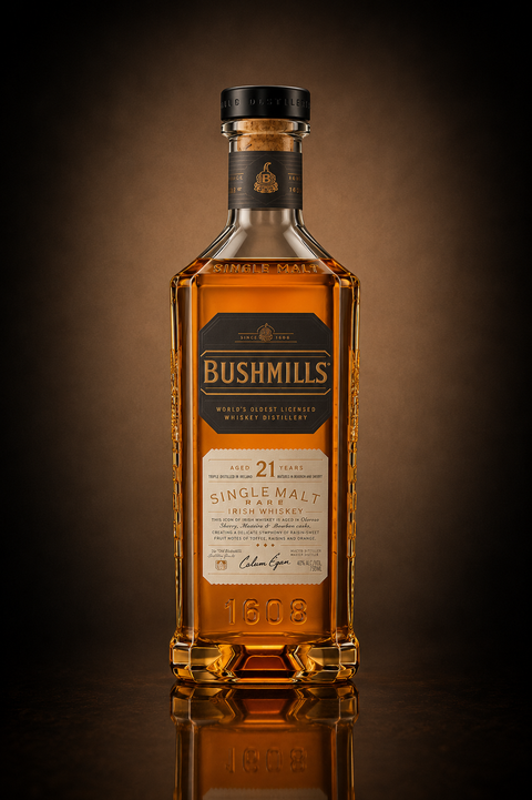 Bushmills - Irish Whisky - 21 Year - 750 ml