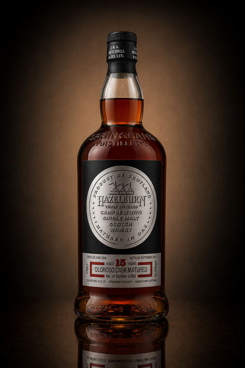 Hazelburn - Single Malt Scotch Whisky - 15 Years - 750 ml