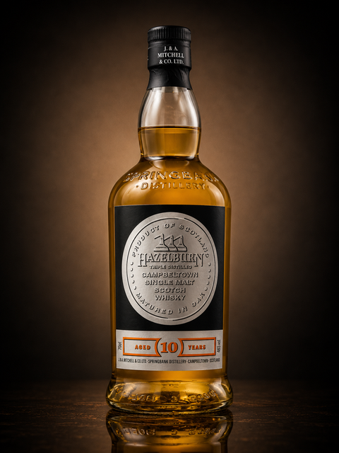 Hazelburn - Single Malt Scotch Whisky - 10 Years Triple Distilled (46%) - 700 ml