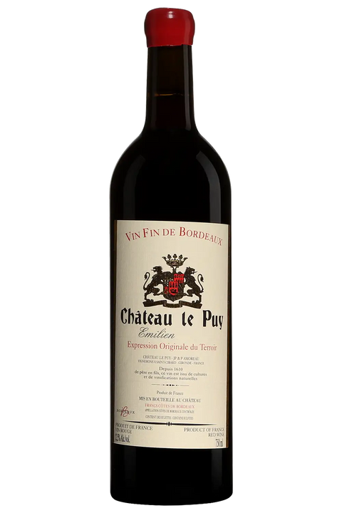Chateau Le Puy - Francs Cotes de Bordeaux - Cuvee Emilien - 2016 - 750 ml