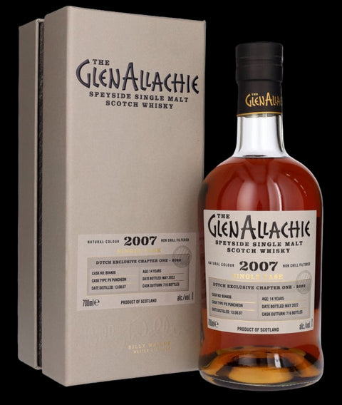 Glenallachie - Single Malt Scotch Whisky - Single Cask 14 Years 60.2% - 2007 - 700 ml