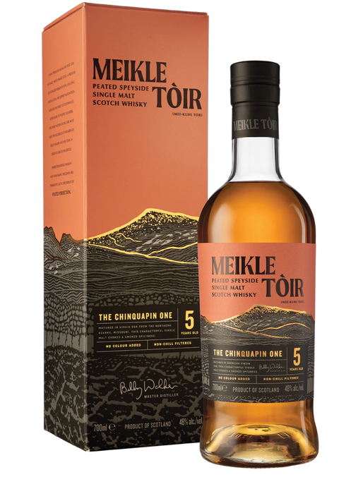 Meikle Toir - Single Malt Scotch Whisky - 5 Years Chinquapin One 48% - 700 ml