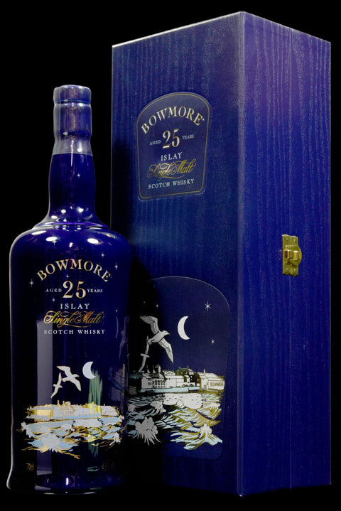 Bowmore 25 Years Islay Seagull Label Single Malt Scotch Whisky