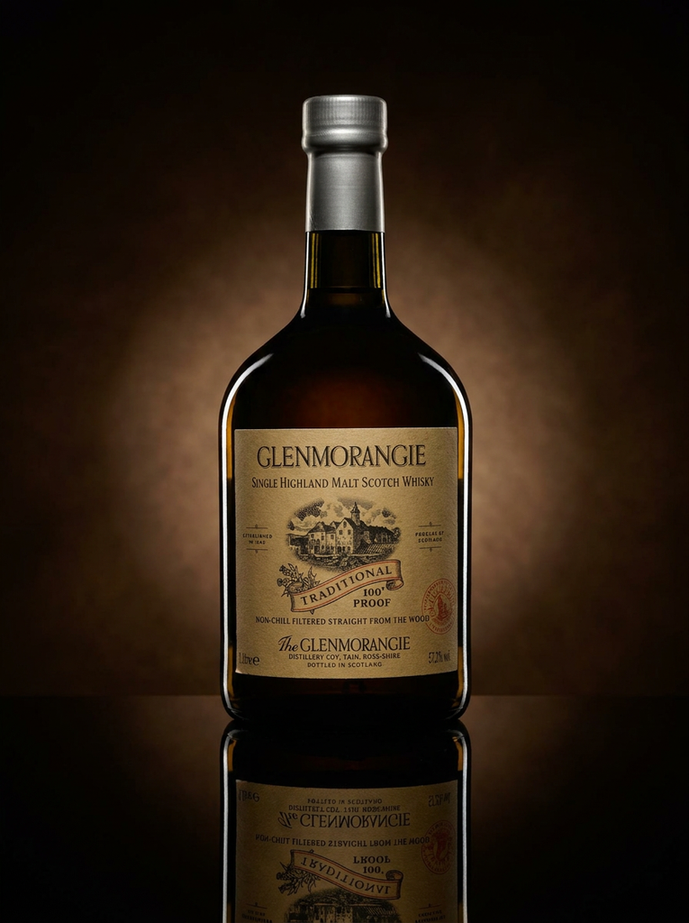 Glenmorangie - Single Malt Scotch Whisky - Traditional 100 Proof