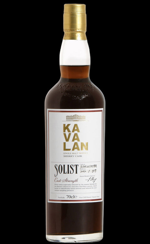 Kavalan Solist - Single Malt Whisky - Oloroso Sherry Cask 56.3% - 700 ml
