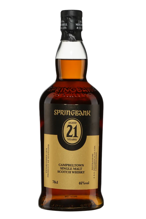 Springbank - Single Malt Scotch Whisky - 21 years - 750 ml